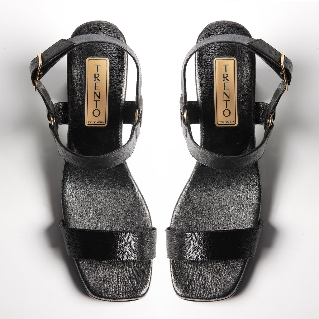 Cerdeña Sandals - Negro