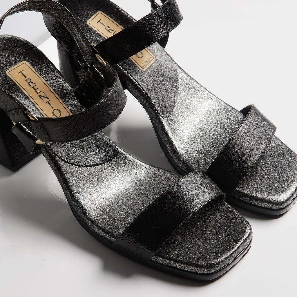 Cerdeña Sandals - Negro