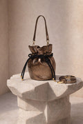 Mini Bucket Bag - Bronce