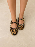 Animal Print Ballerinas