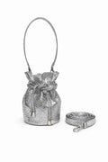 Mini Bucket Bag - Plata